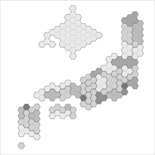 Gridded Cartogram