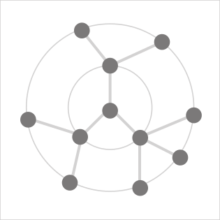 Radial Trees