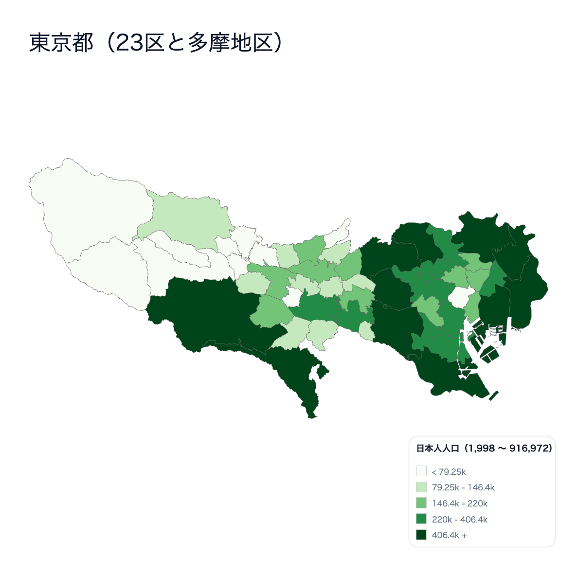Prefecture Choropleth Map